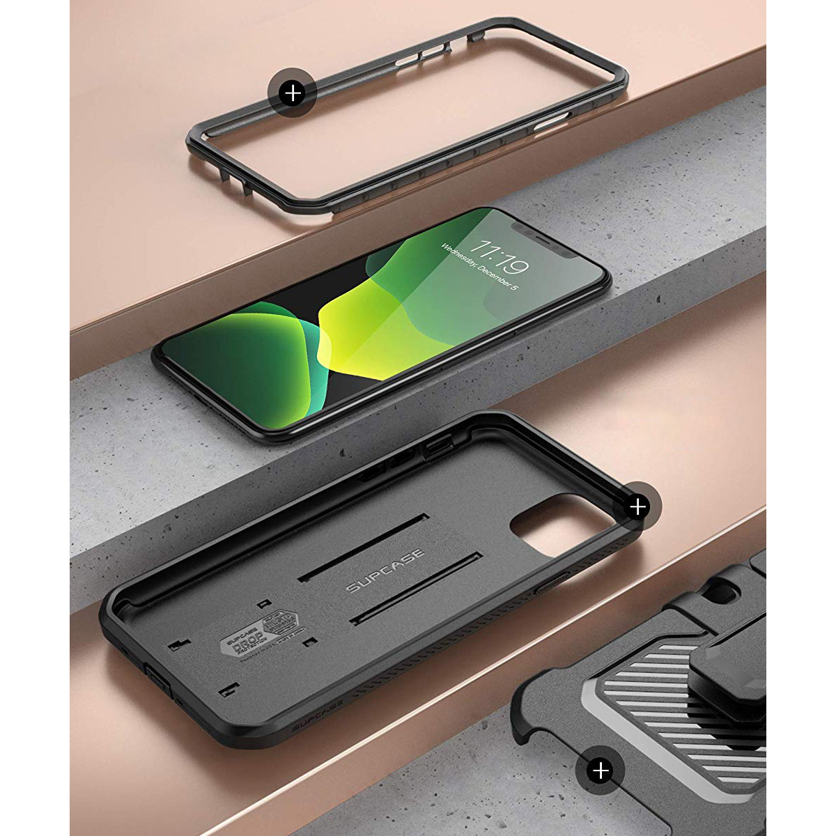 Etui pancerne Supcase Unicorn Beetle Pro dla iPhone 11